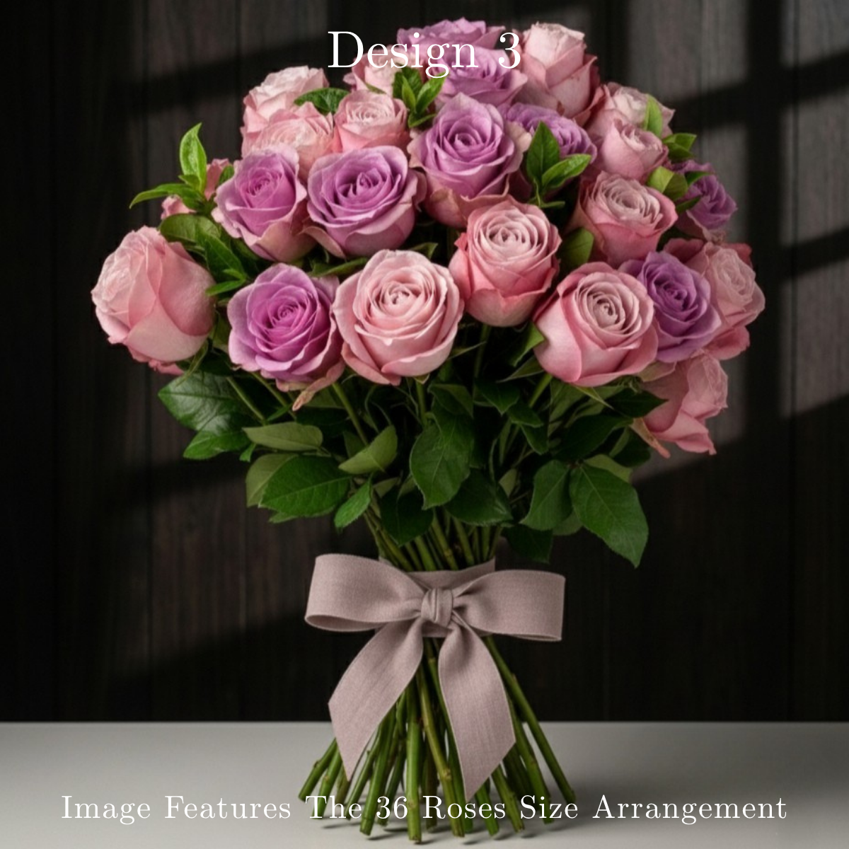 Rose Bunches - Pink Lavender Lilac Rose Bunches - Classic