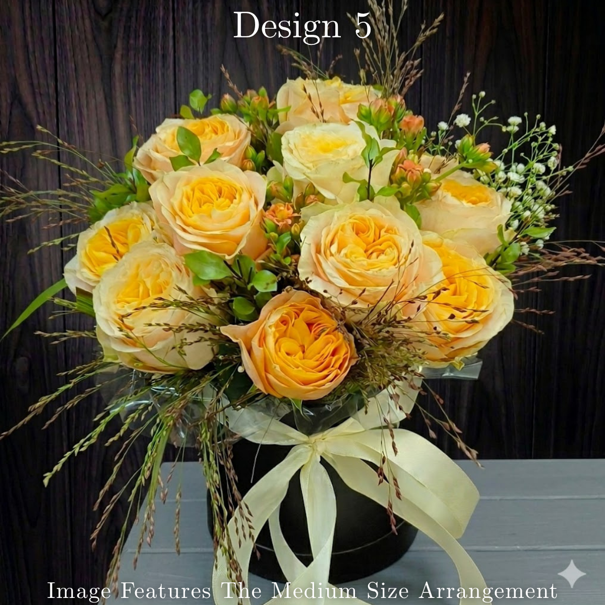 HATBOX - PEONY ROSES