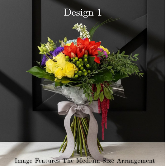 Mixed Parisian Posy in Pretoria | Eclectic Luxury Floral Gifting