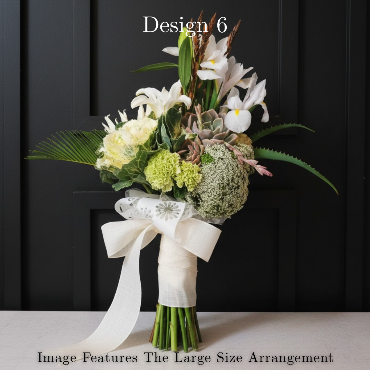 Parisian Posy - White/Cream Coloured Parisian Posy