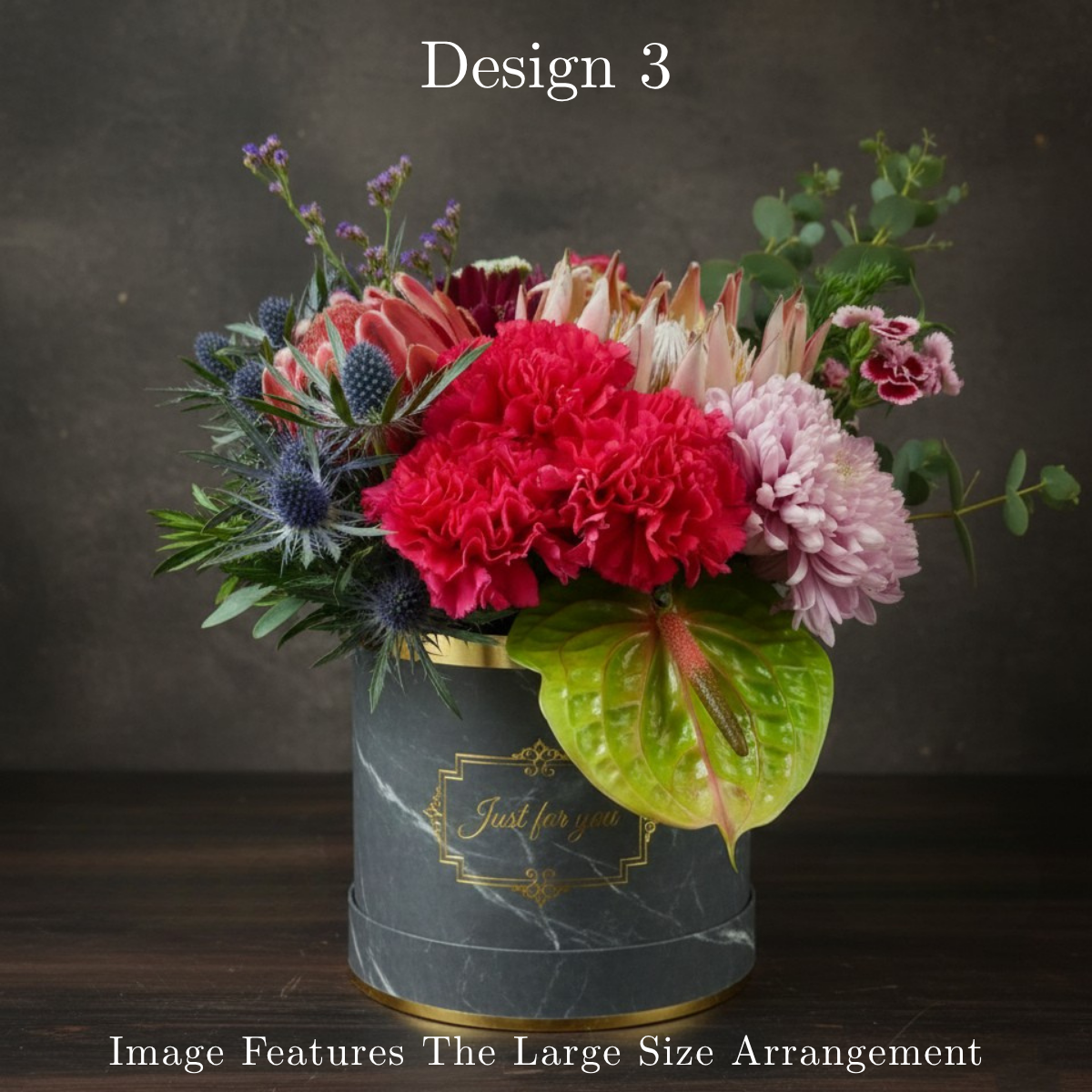 Hat Box - Berry Coloured Hat Boxes