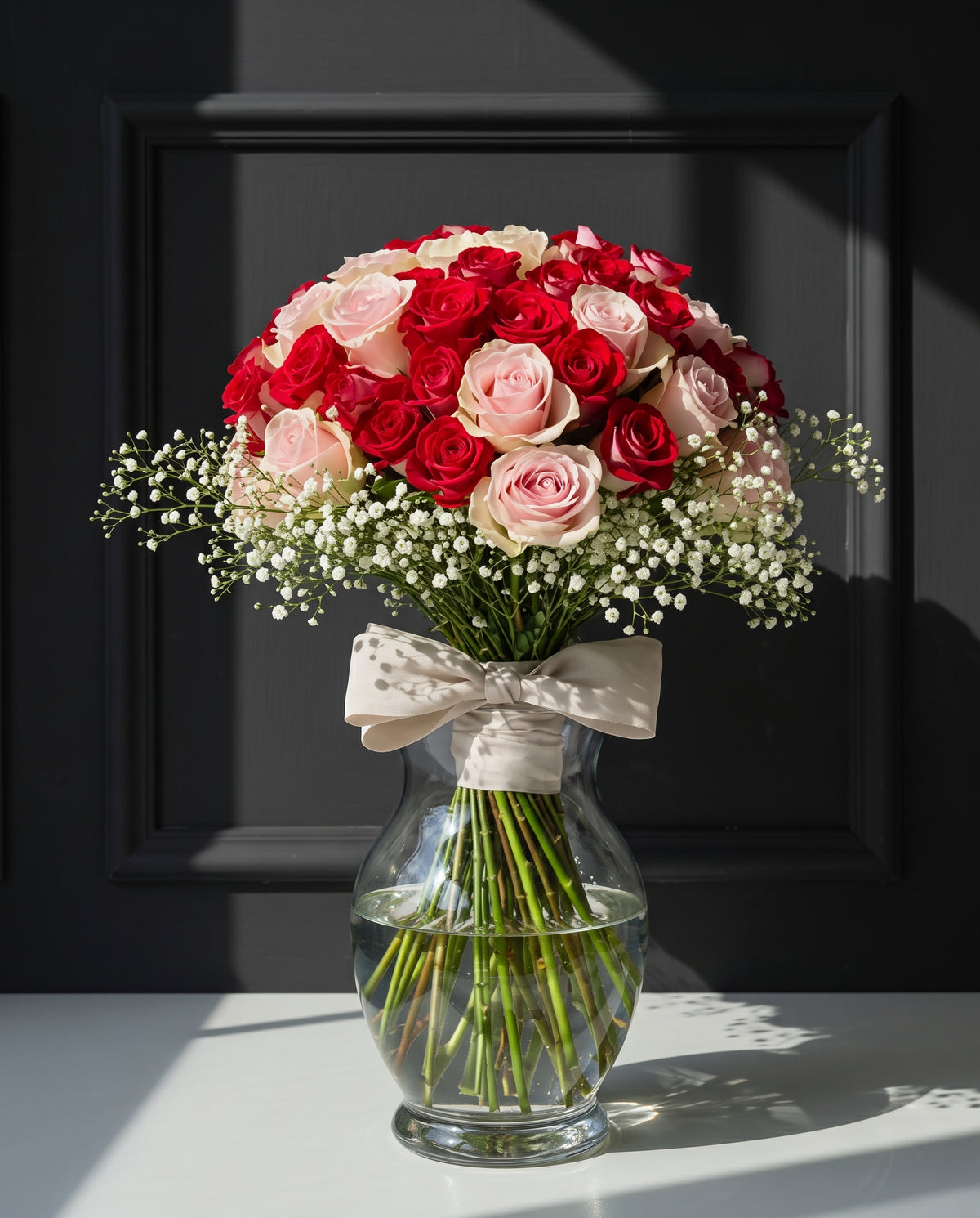 Rose Bunches - Mixed Coloured Rose Bunches - Classic