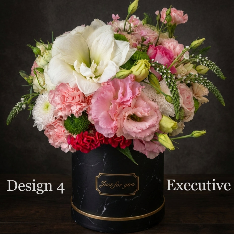 Hat Box - Pink Lavender Lilac Coloured Hat Box