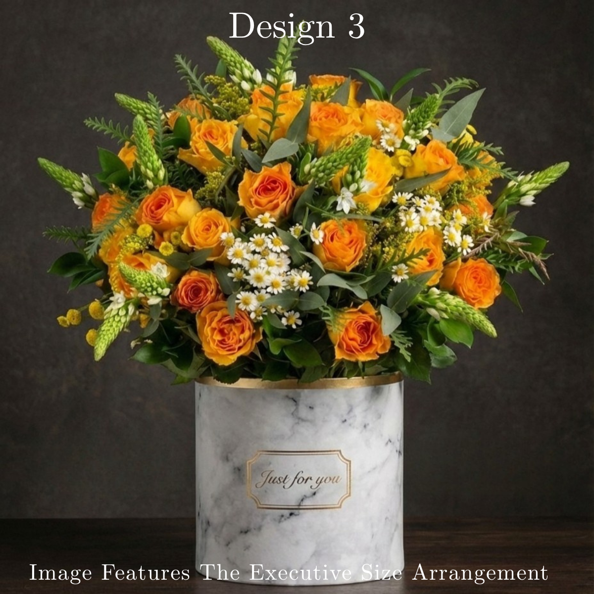 Yellow Rose Hat Box in Pretoria | Luxury Vibrant Floral Gifting