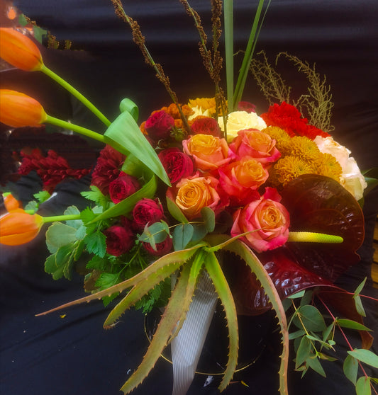 Autumn Coloured hat Box