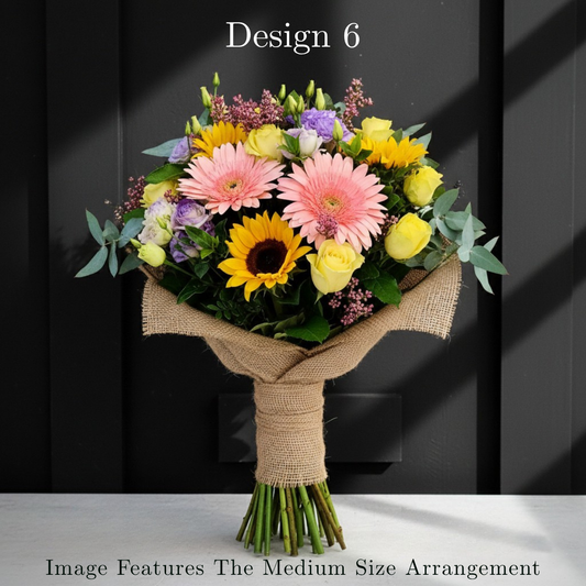 Flower Bunch - Mixed Coloured Hostess Bunches