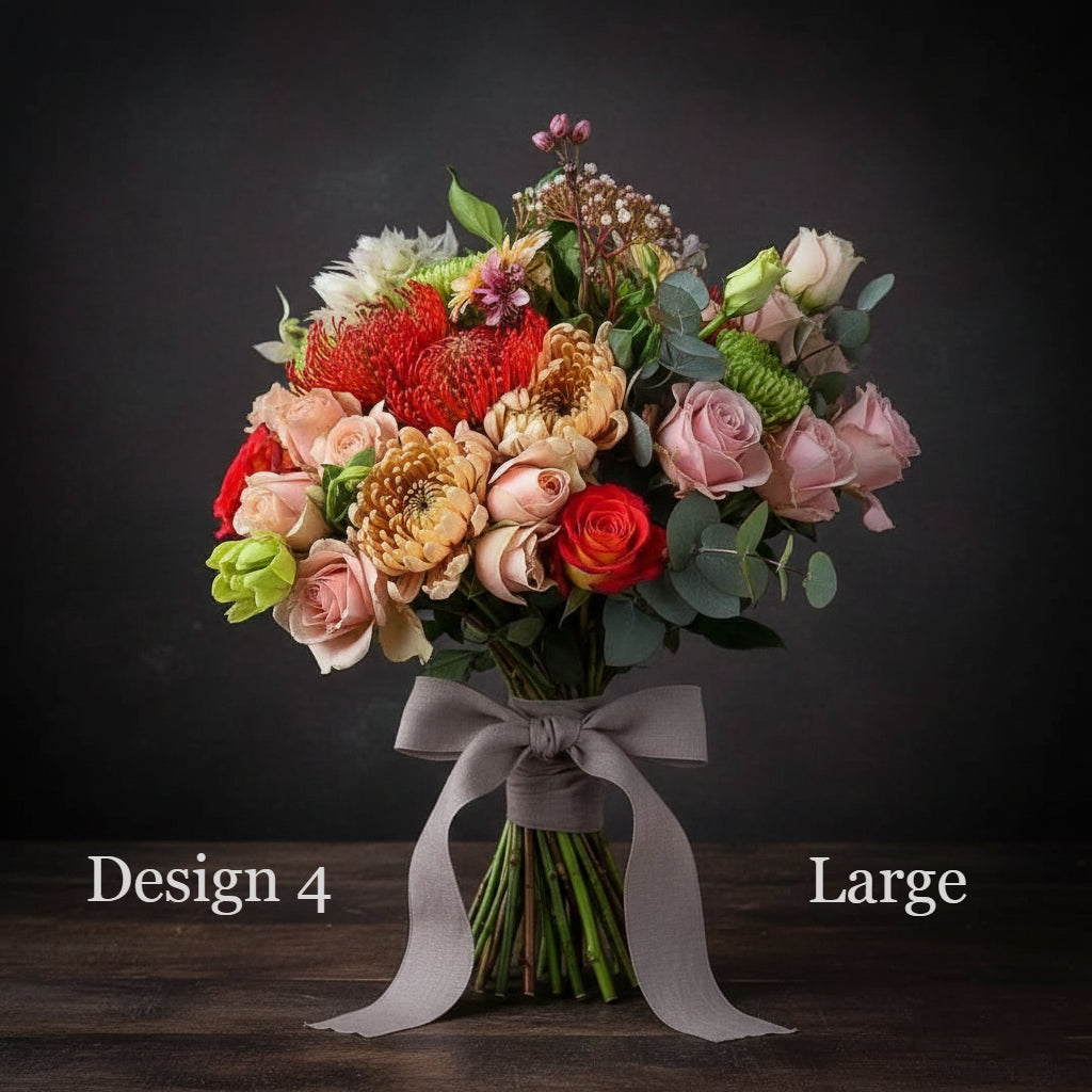 Parisian Posy - Autumn Coloured Parisian Posy