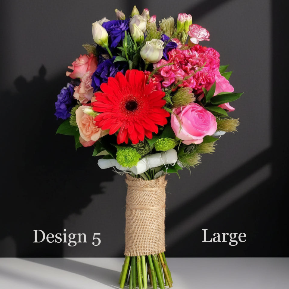 Parisian Posy - Berry Coloured Parisian Posy