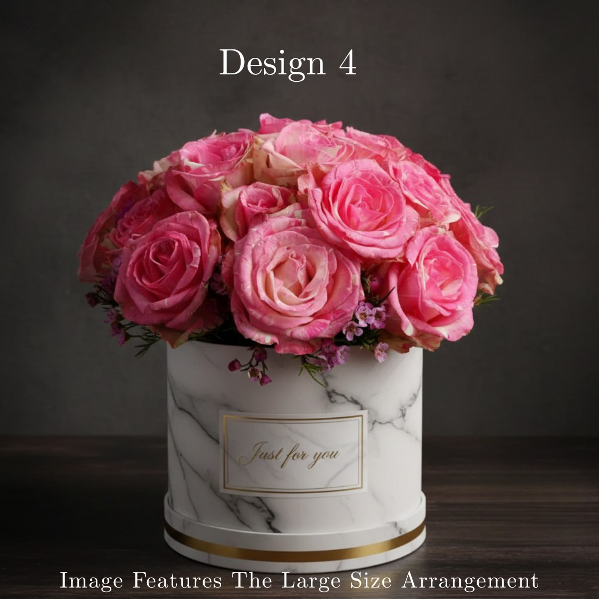 Pink & Lilac Rose Hat Box in Pretoria | Luxury Pastel Floral Gift
