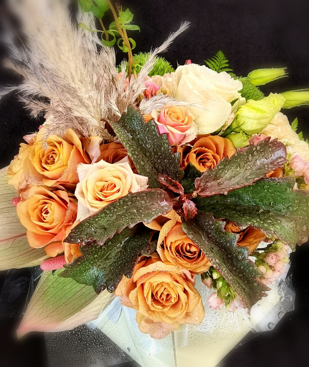 Autumn Coloured Flower Box