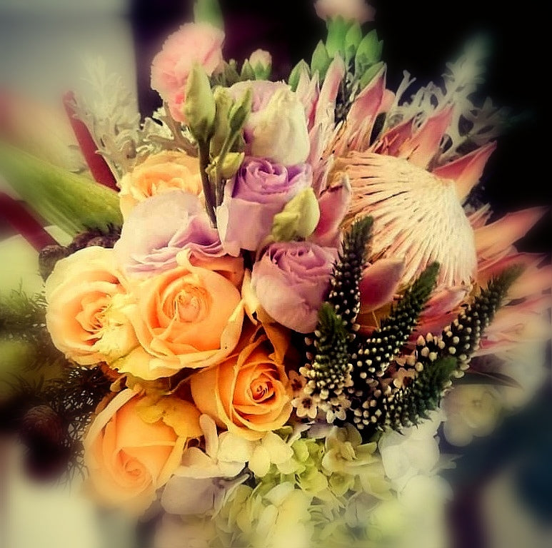 Autumn Coloured Flower Box