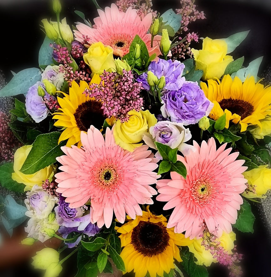 Mixed Colours Flower Box