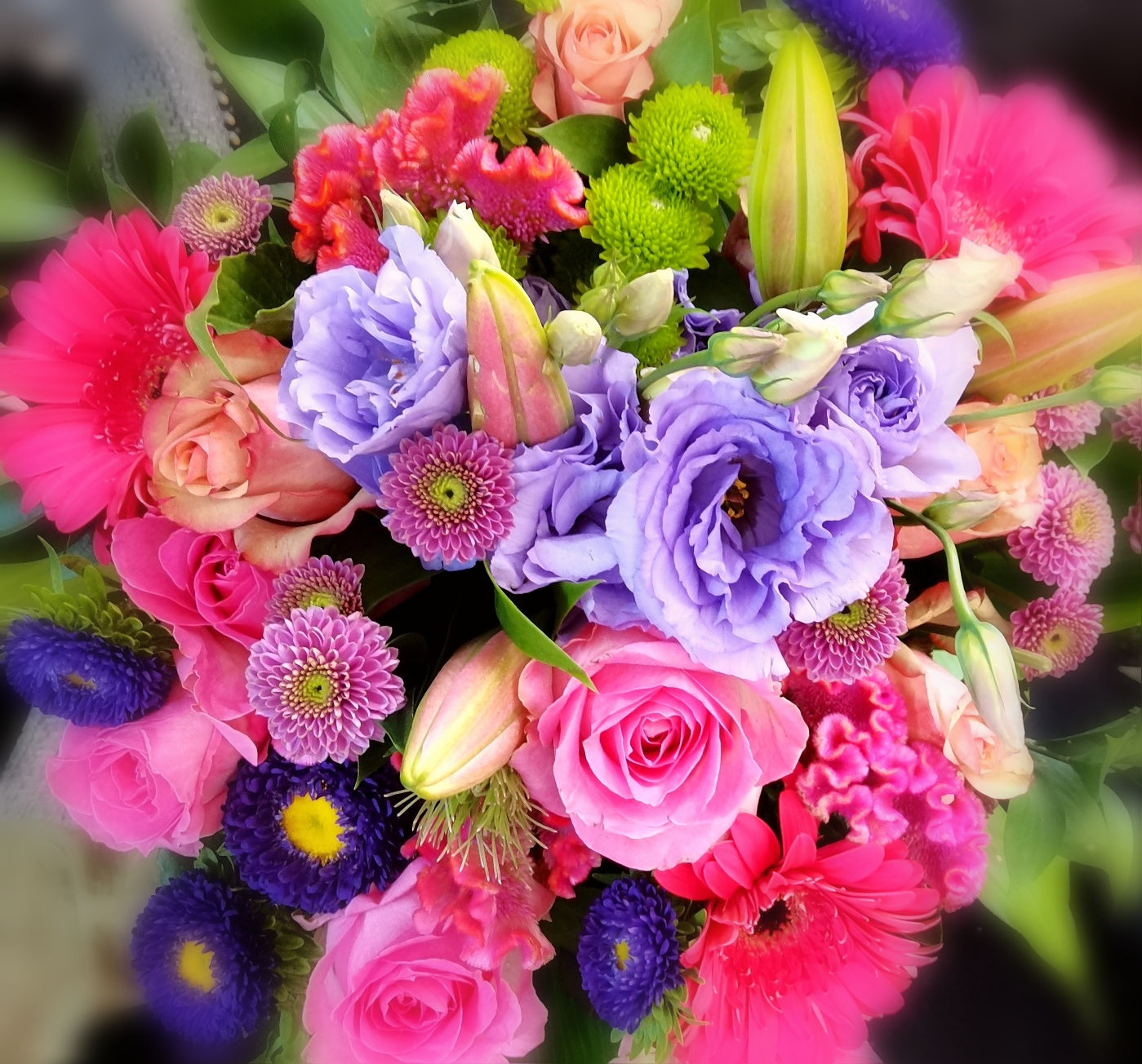 Pink/Lavender/Lilac Coloured Hostess Bunch