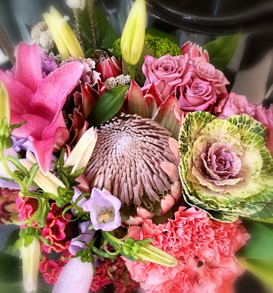 Protea - Parisian Posy (Subject To Availability)