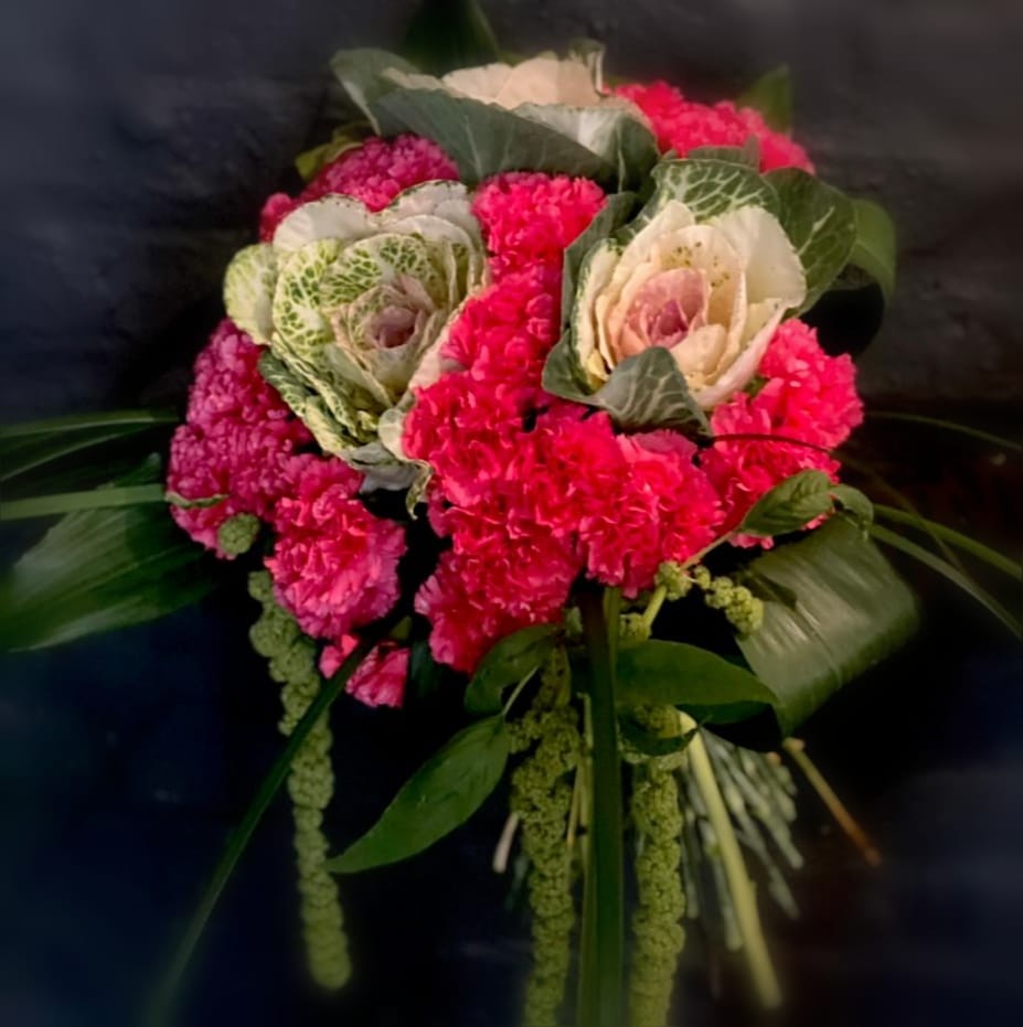Pink/Lavender/Lilac Coloured Parisian Posy