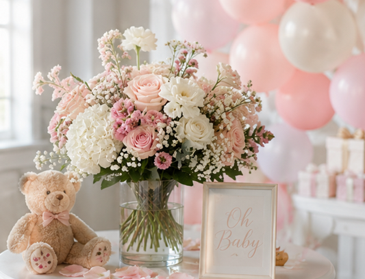 How Beautiful Flowers Make Baby Showers Even More Special