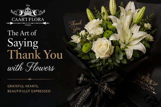 The Art of Saying Thank You with Flowers