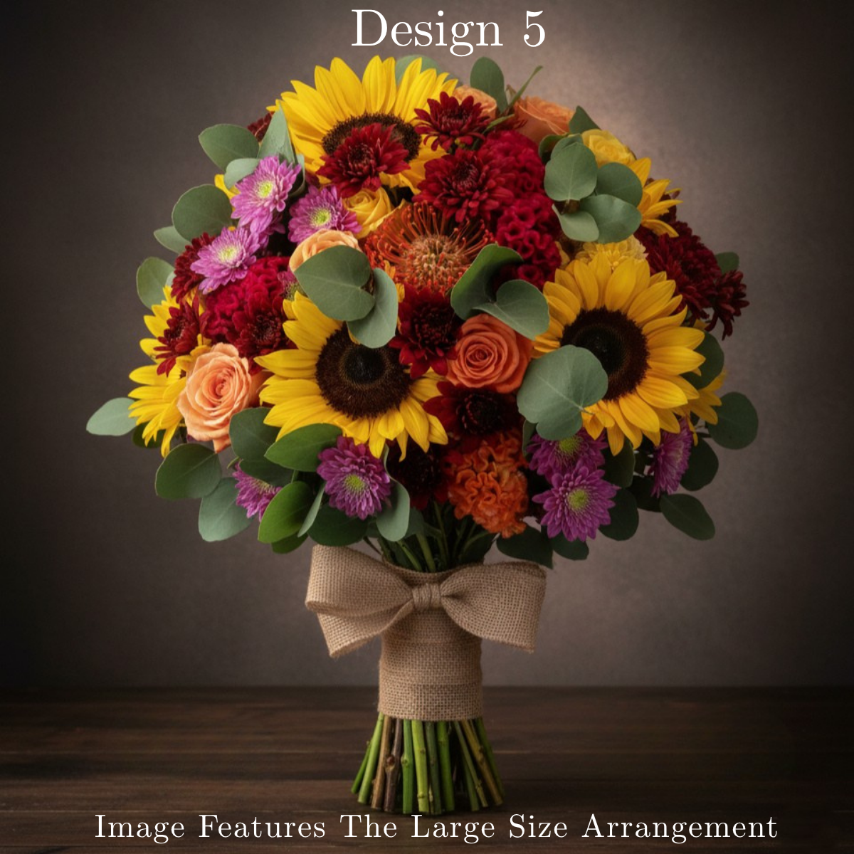 Flower Bunch - Autumn Coloured Hostess Bunch