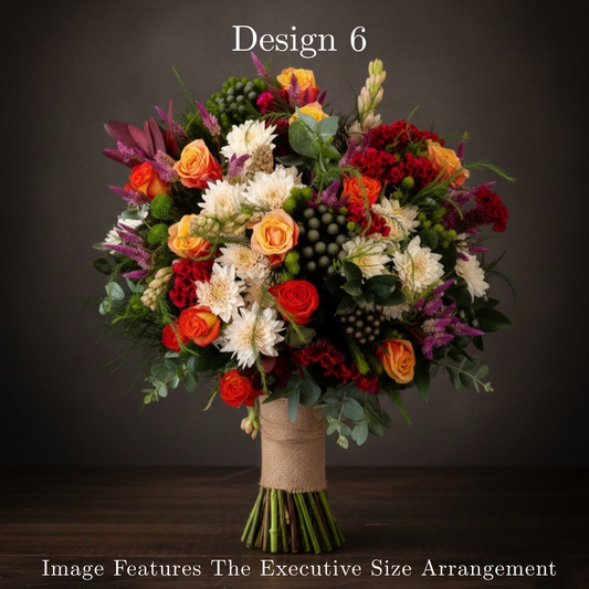 Flower Bunch - Autumn Coloured Hostess Bunch