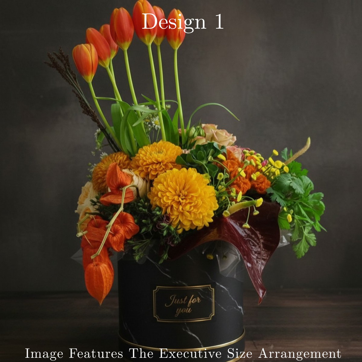 Autumn Flower Hat Box in Pretoria | Luxury Seasonal Floral Gift