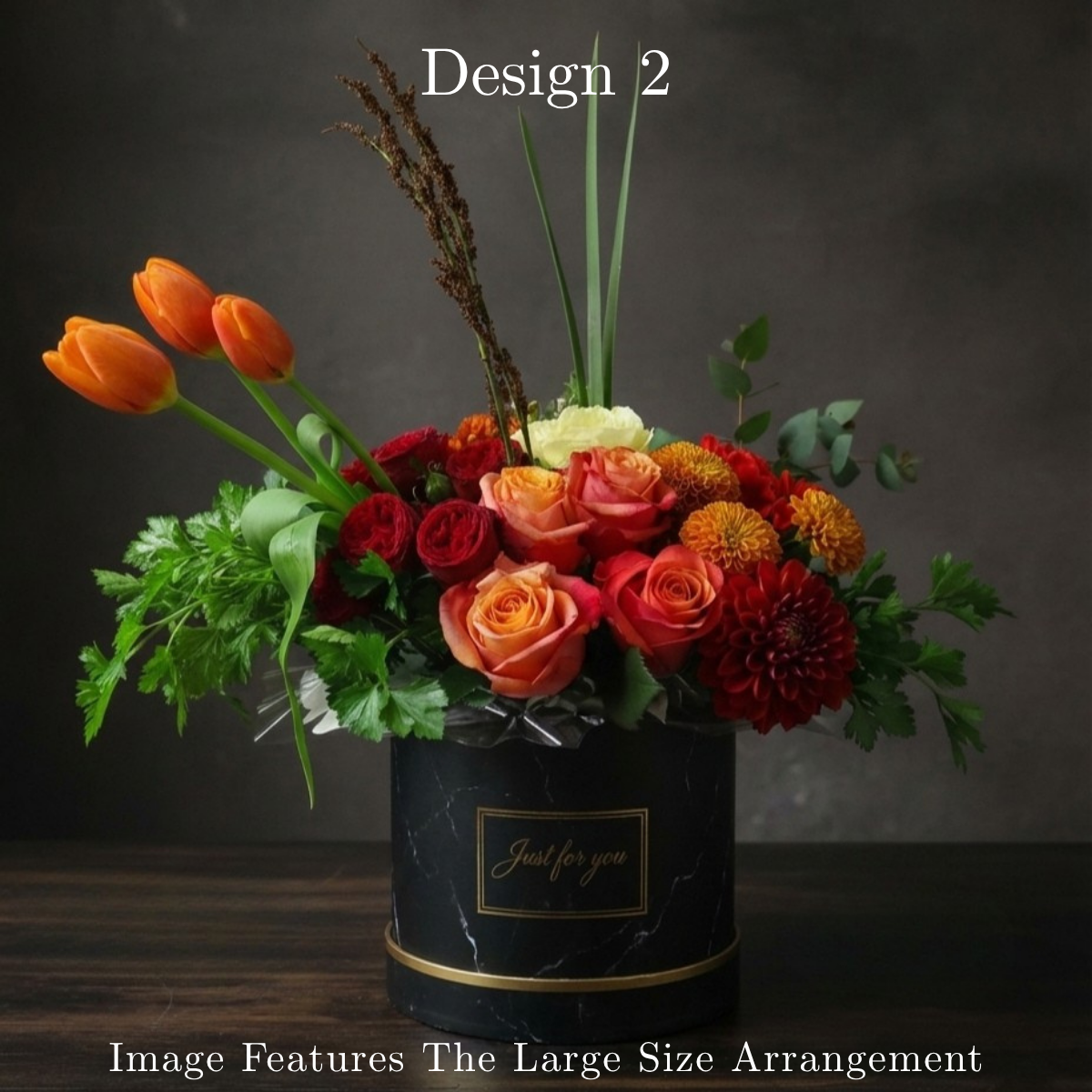 Autumn Flower Hat Box in Pretoria | Luxury Seasonal Floral Gift
