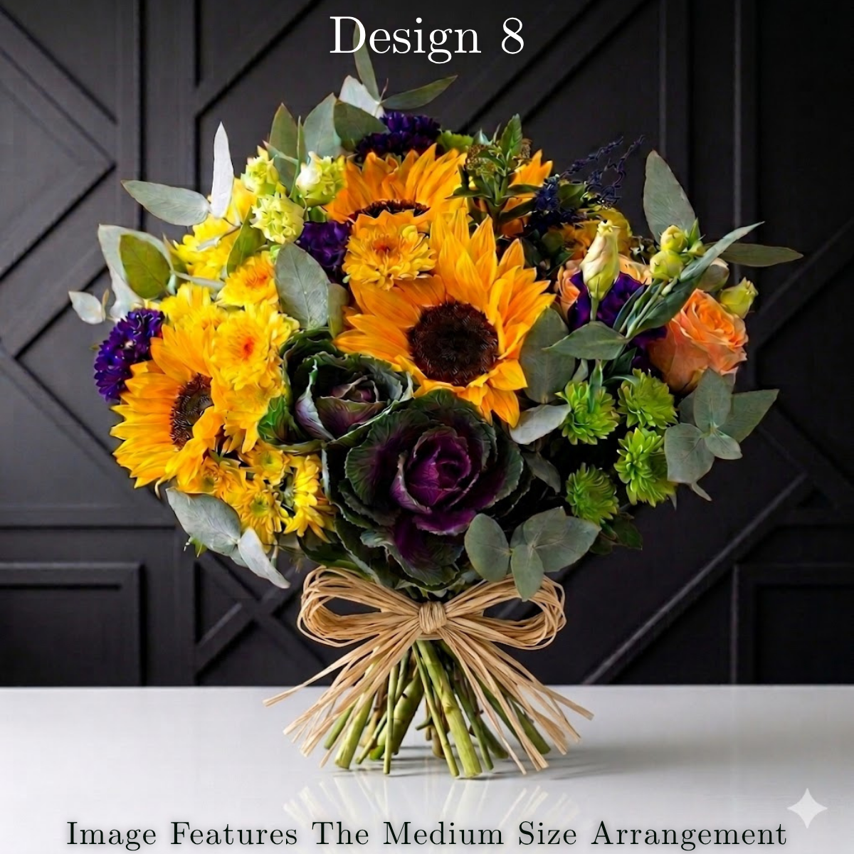 Flower Bunch - Yellow Coloured Hostess Bunch