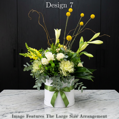 Hat Box - White Cream Coloured Hat Boxes