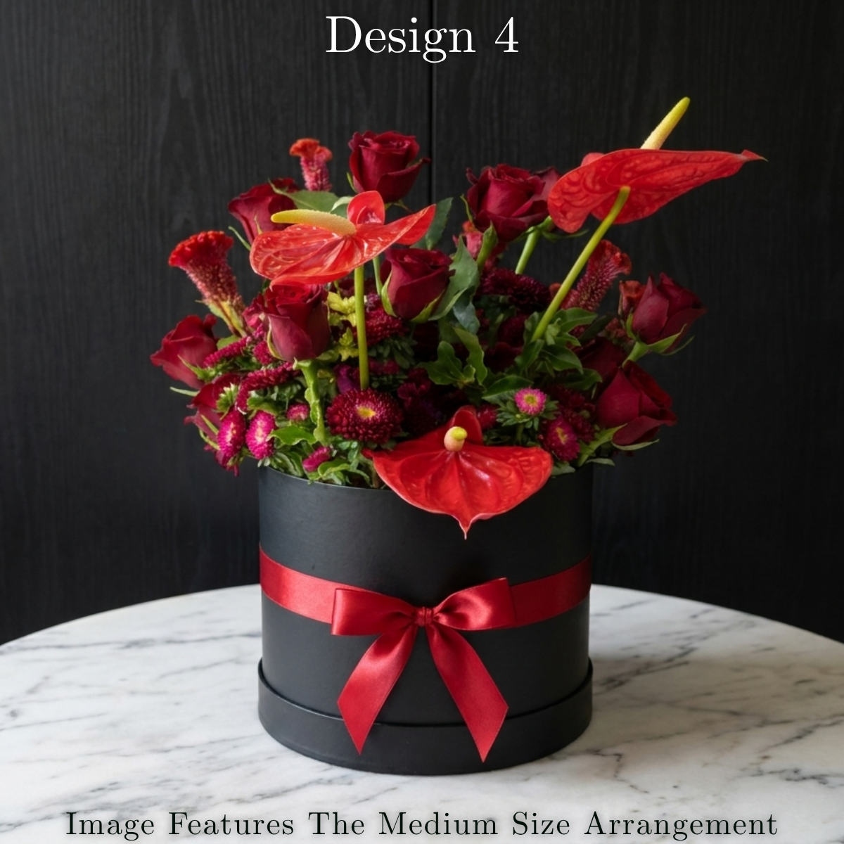 Hat Box - Berry Coloured Hat Boxes