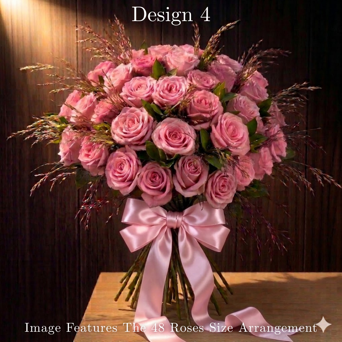 Rose Bunches - Pink Lavender Lilac Rose Bunches - Classic