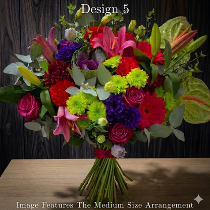 Flower Bunch - Berry Coloured Hostess Bunches