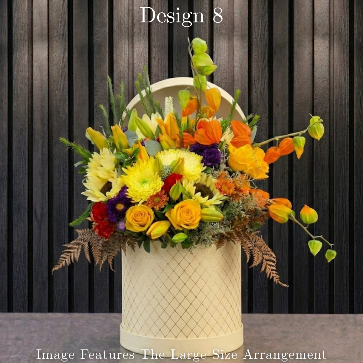 Hat Box - Yellow Coloured Hat Boxes