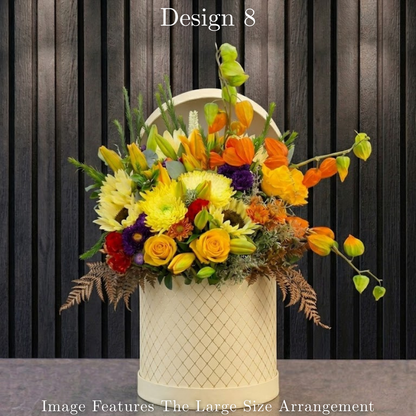 Hat Box - Yellow Coloured Hat Boxes