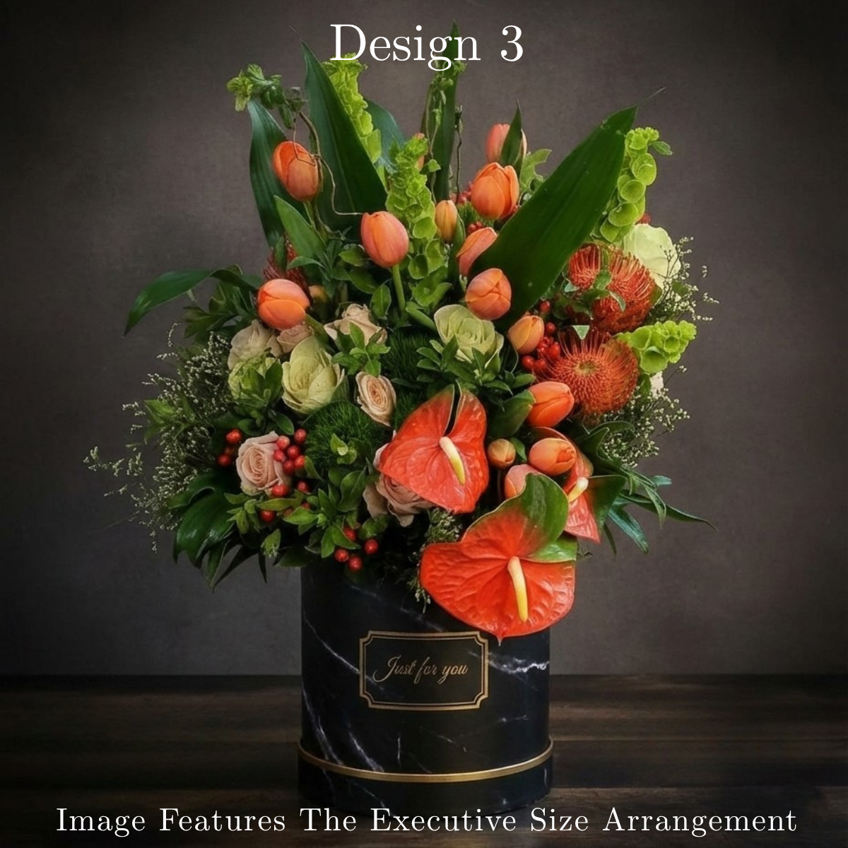 Autumn Flower Hat Box in Pretoria | Luxury Seasonal Floral Gift
