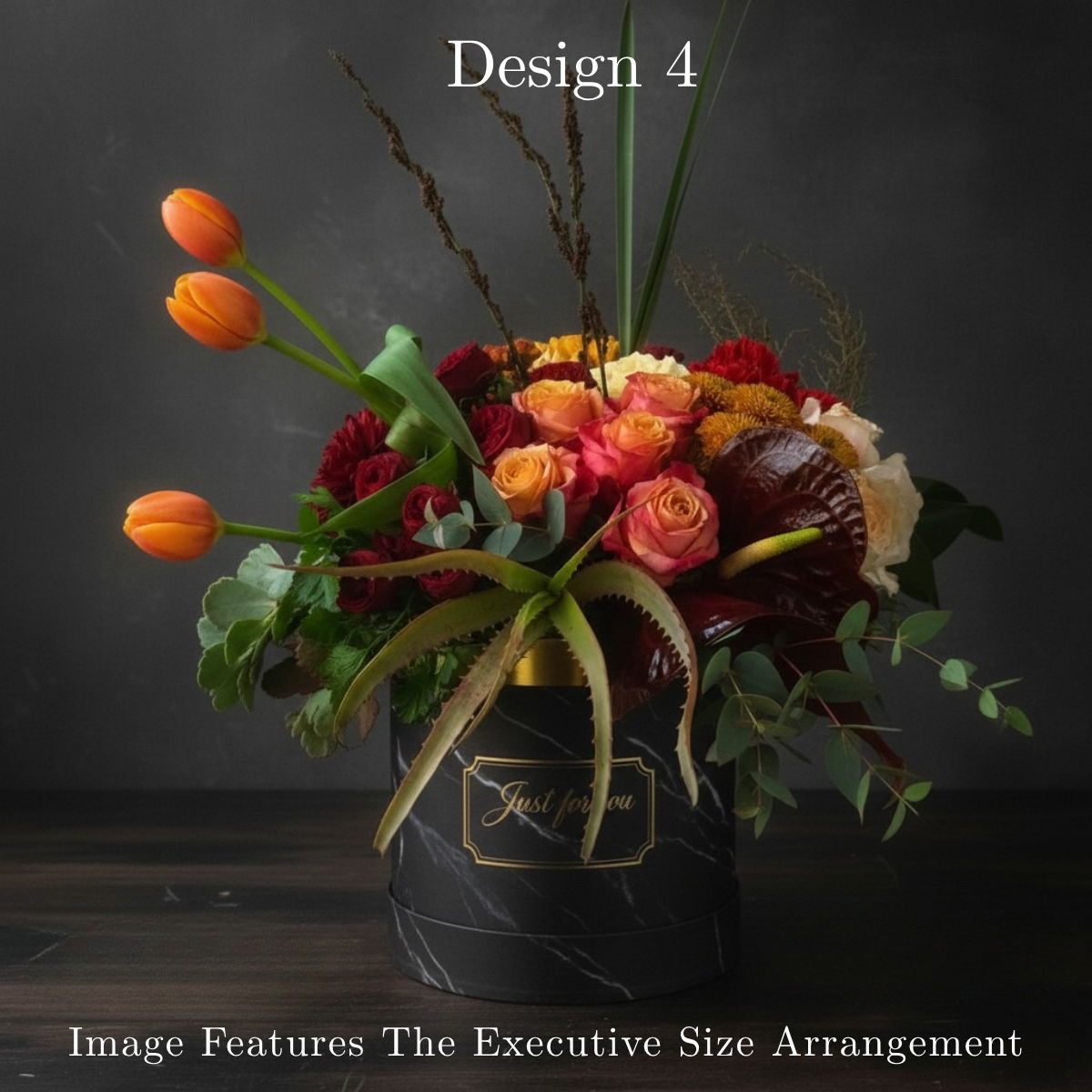 Autumn Flower Hat Box in Pretoria | Luxury Seasonal Floral Gift
