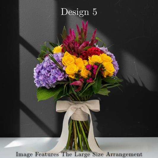 Mixed Parisian Posy in Pretoria | Eclectic Luxury Floral Gifting