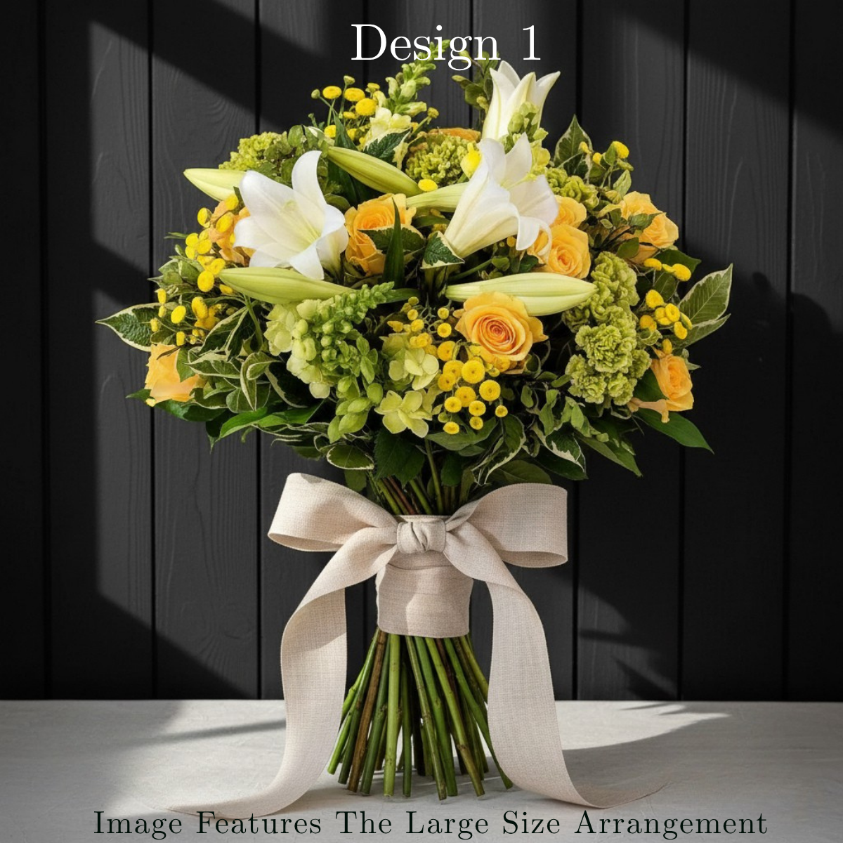 Flower Bunch - Yellow Coloured Hostess Bunch