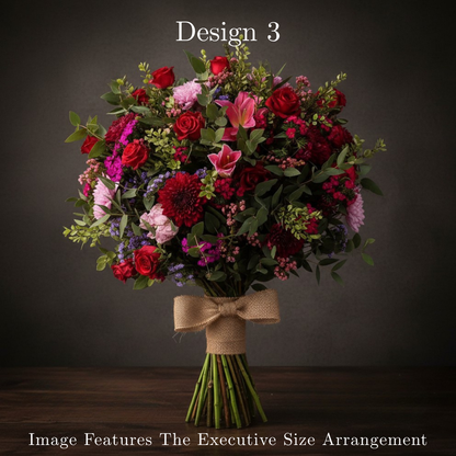 Flower Bunch - Berry Coloured Hostess Bunches