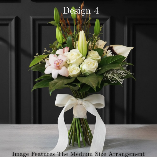White Parisian Posy in Pretoria | Elegant Luxury Floral Gifting