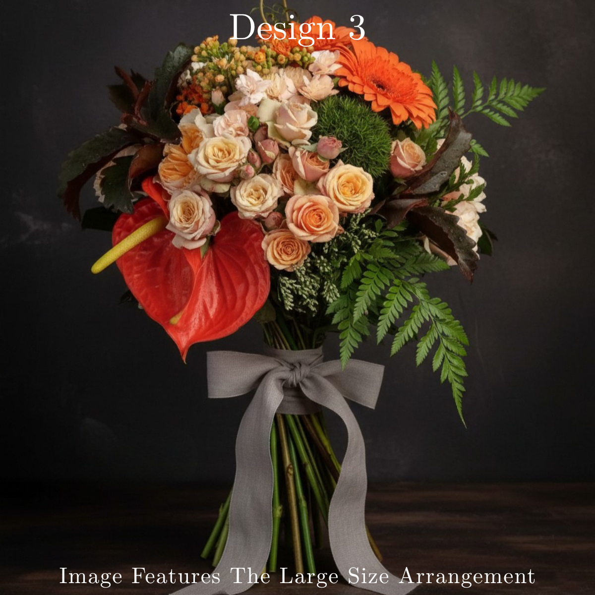 Parisian Posy - Autumn Coloured Parisian Posy