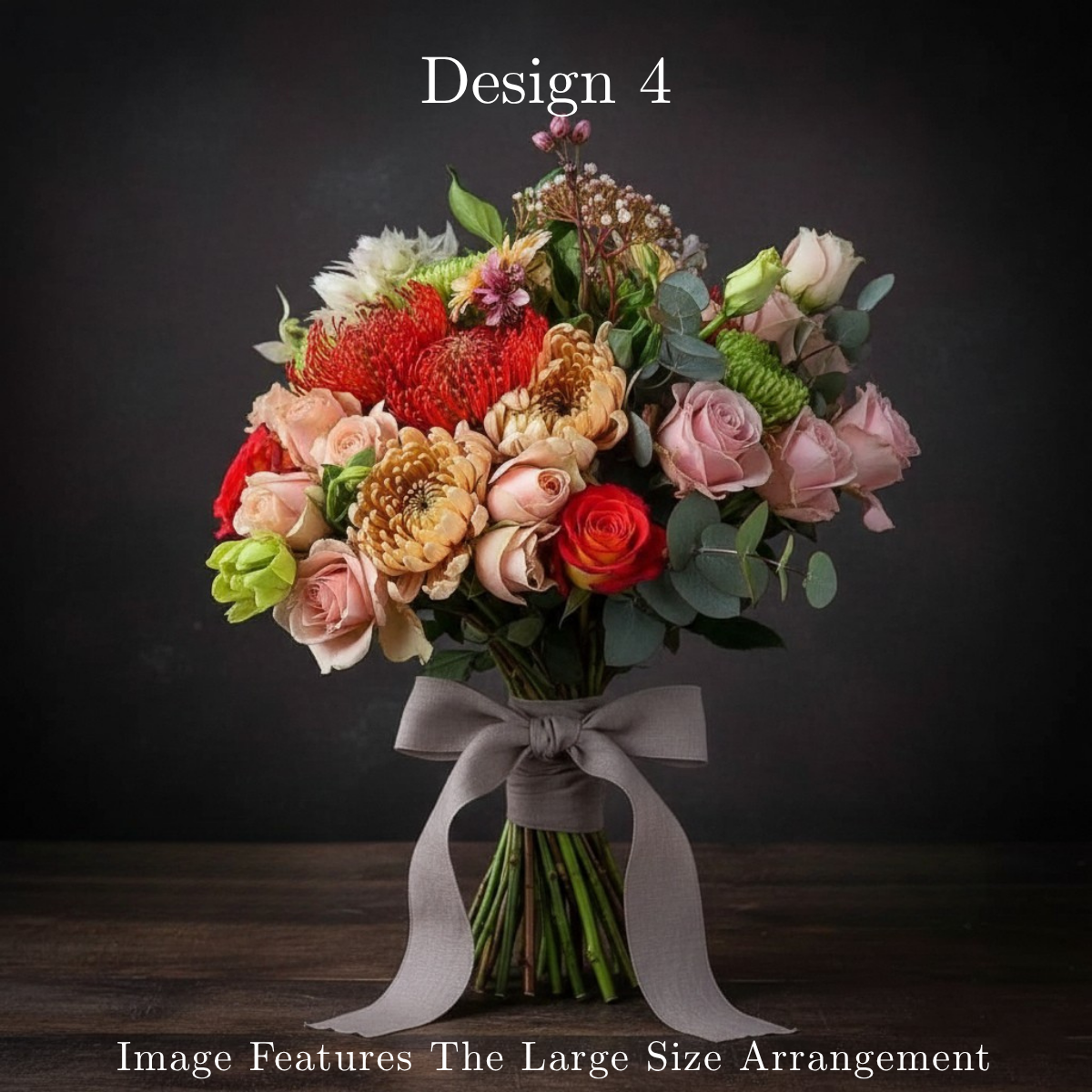 Parisian Posy - Autumn Coloured Parisian Posy