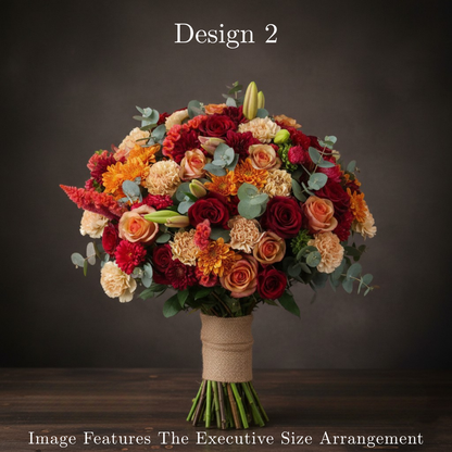 Flower Bunch - Autumn Coloured Hostess Bunch
