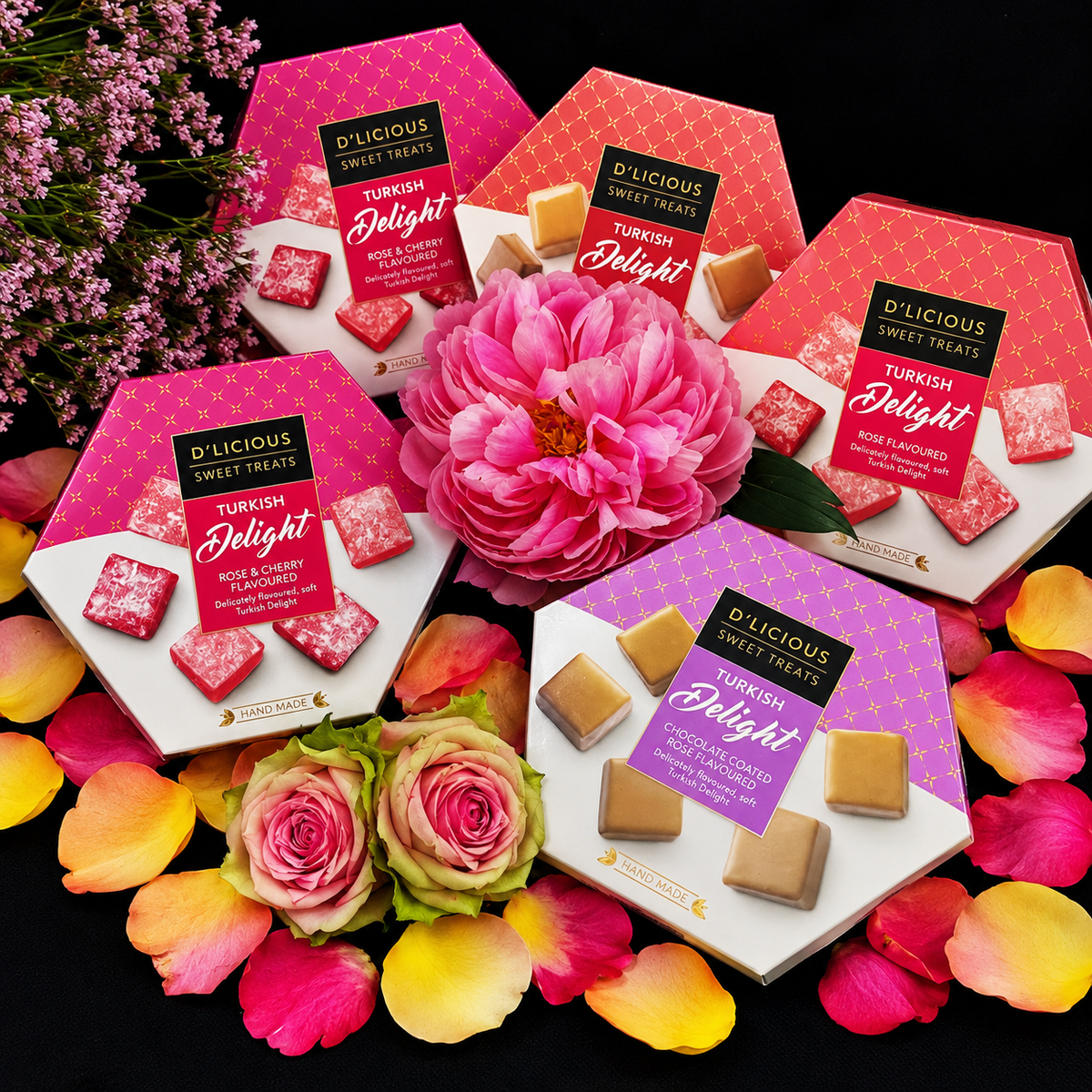Turkish Delight Chocolates