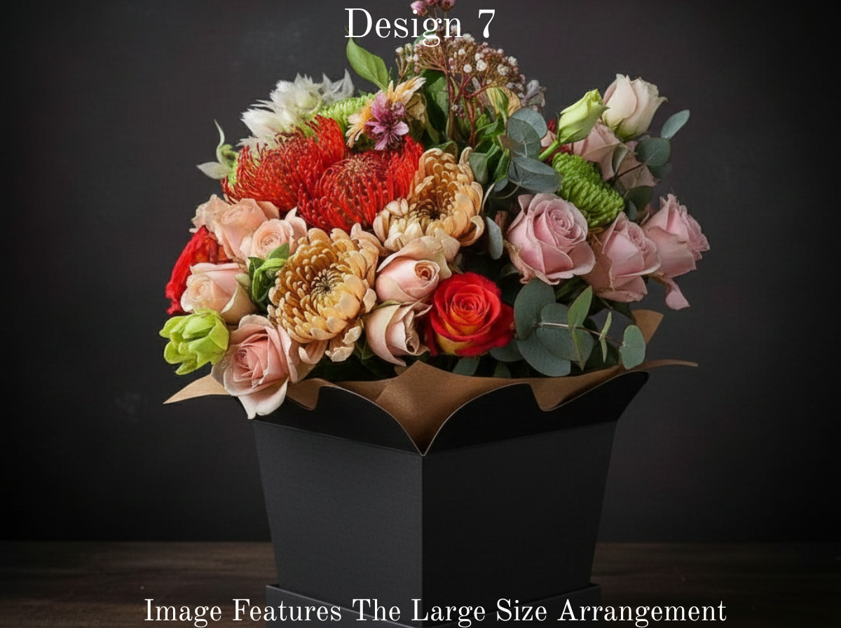 Parisian Posy - Autumn Coloured Parisian Posy