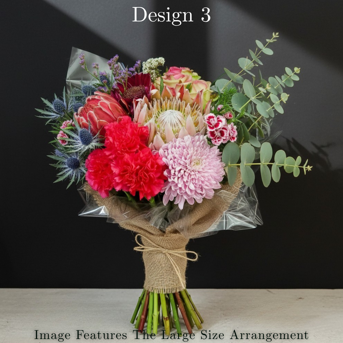Parisian Posy - Berry Coloured Parisian Posy