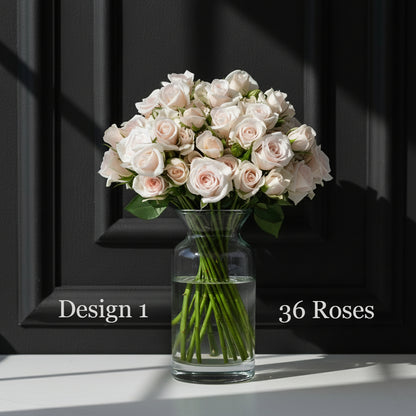 Rose Bunches - Peach Apricot Coral Rose Bunches - Classic
