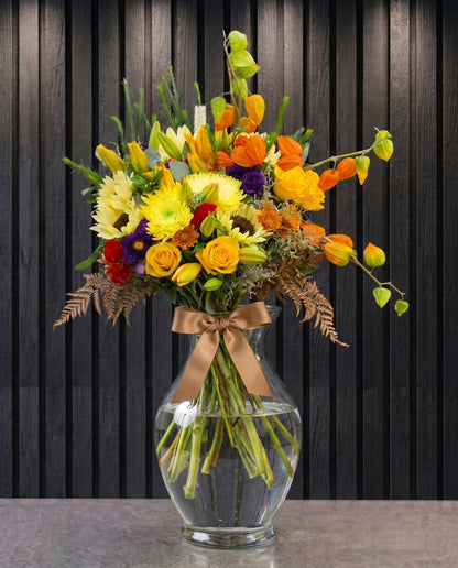 Flower Bunch - Yellow Coloured Hostess Bunch