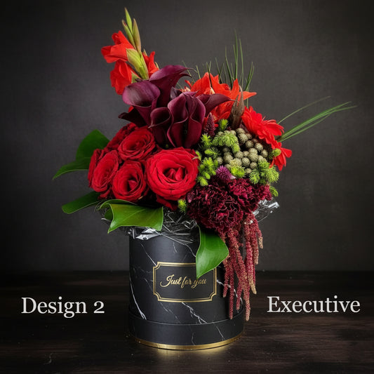 Hat Box - Berry Coloured Hat Boxes