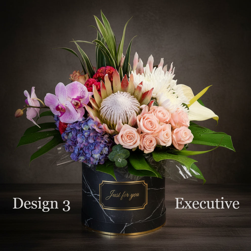 Hat Box - Pink Lavender Lilac Coloured Hat Box