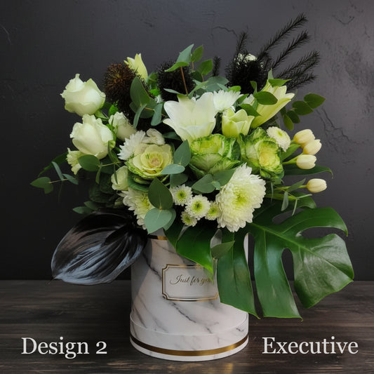 Hat Box - White Cream Coloured Hat Boxes