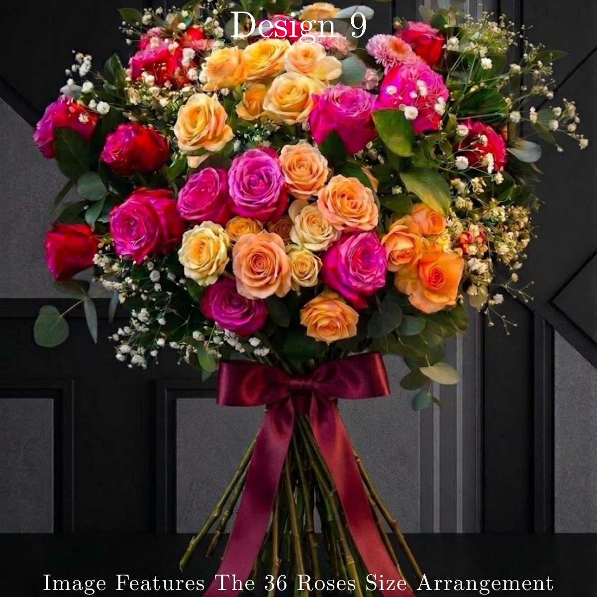 Rose Bunches - Mixed Coloured Rose Bunches - Classic